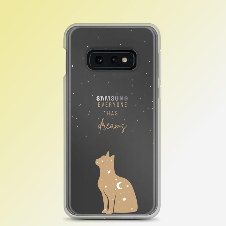 "Moonlit Dreams" Cat Phone Case - Samsung