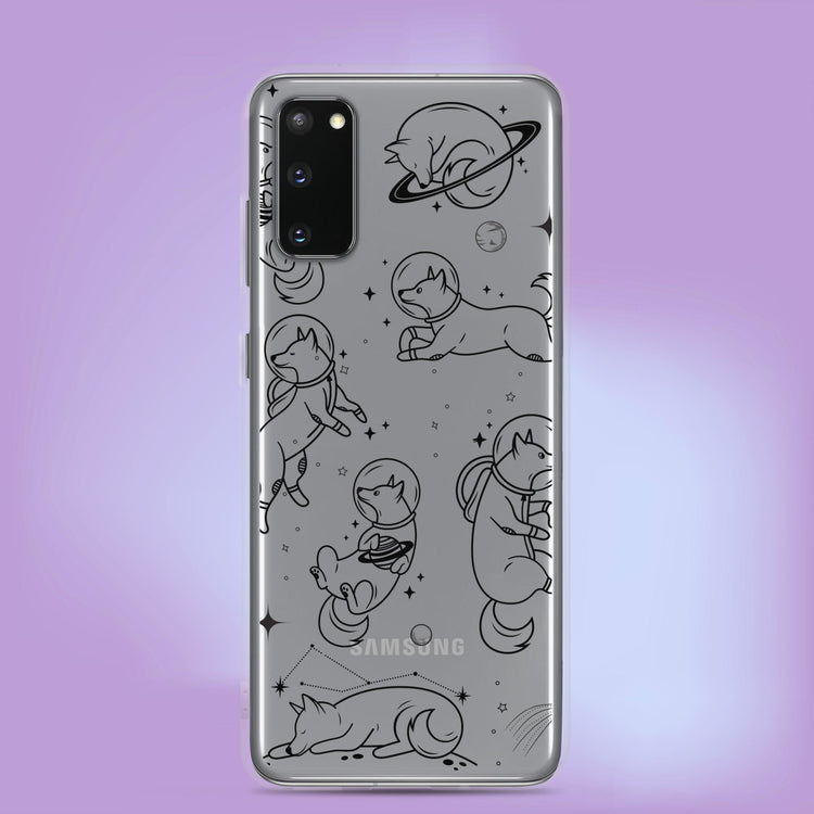 "Galactic Paws" Dog Phone Case - iPhone