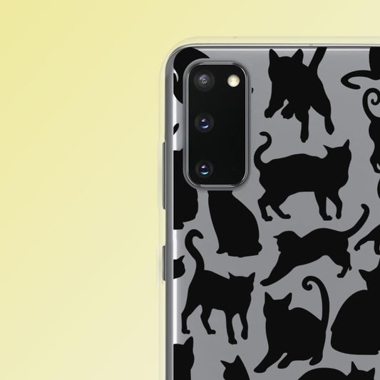 "Midnight Purrs" Cat Phone Case - Samsung