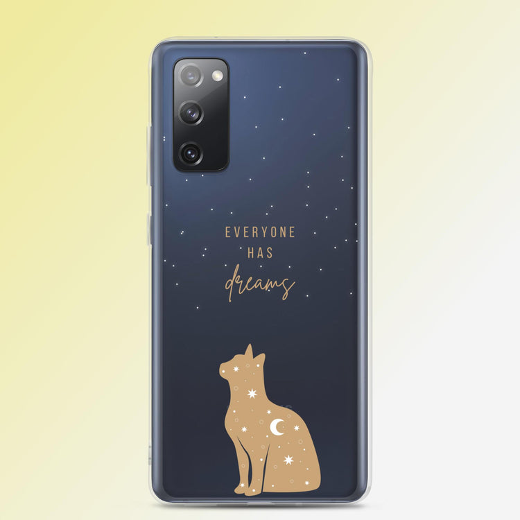 "Moonlit Dreams" Cat Phone Case - Samsung