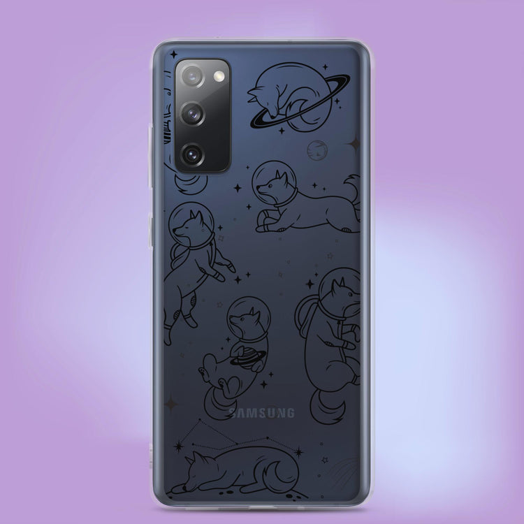 "Galactic Paws" Dog Phone Case - iPhone