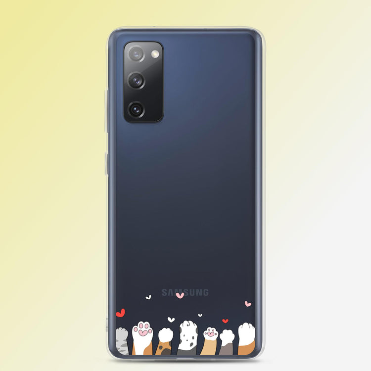 "Purrfect Paws" Cat Phone Case - Samsung