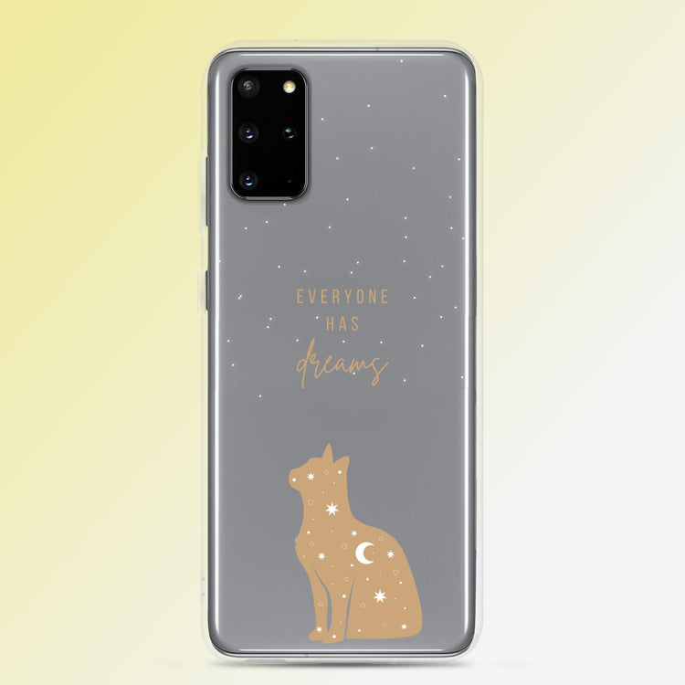 "Moonlit Dreams" Cat Phone Case - Samsung
