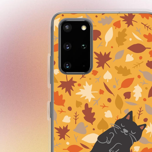 "Leafy Dreams" Cat Phone Case - Samsung