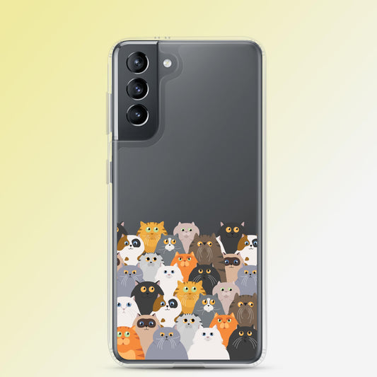 "Meow Mountain" Cat Phone Case - Samsung