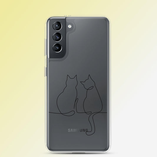 "Kitty Connections" Cat Phone Case - Samsung