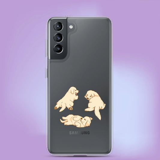 "Paws in Harmony" Dog Phone Case - Samsung