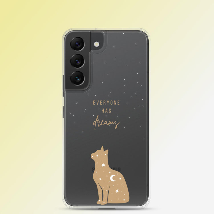 "Moonlit Dreams" Cat Phone Case - Samsung