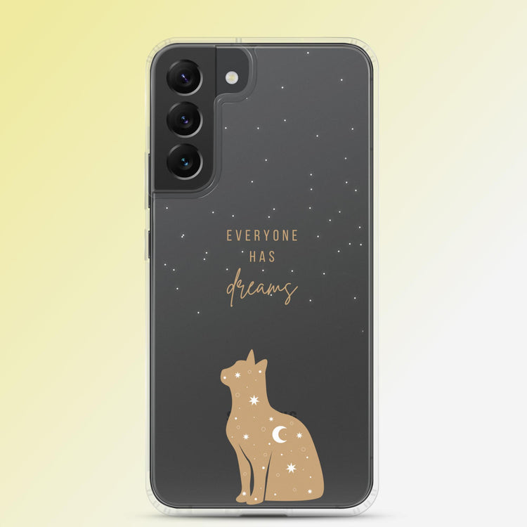 "Moonlit Dreams" Cat Phone Case - Samsung