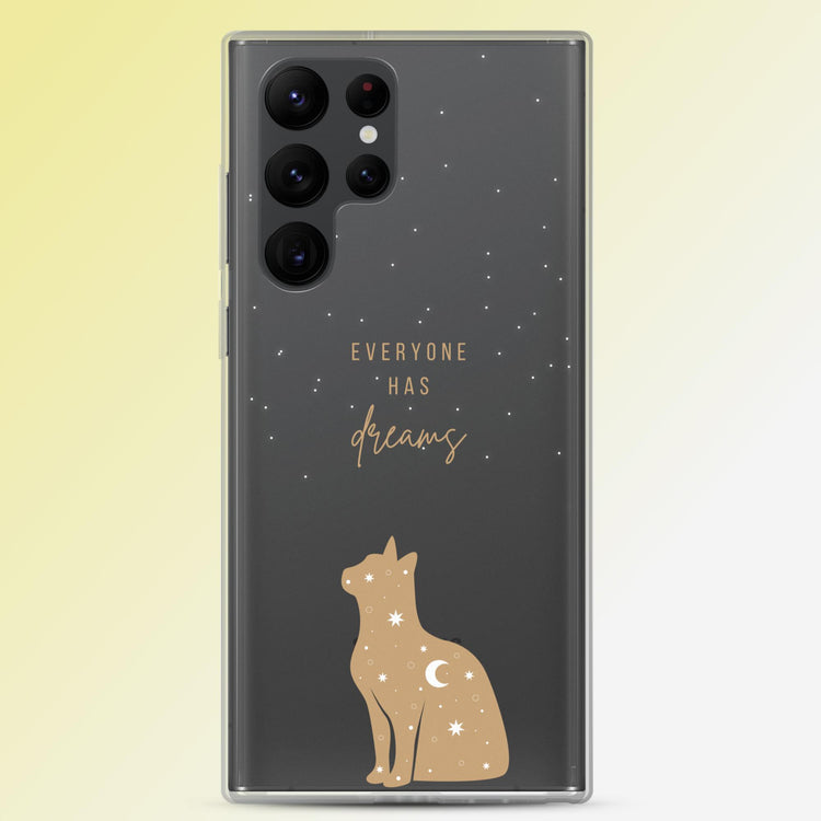 "Moonlit Dreams" Cat Phone Case - Samsung