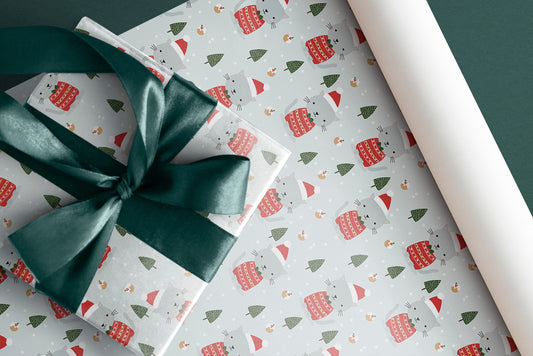 Santa Paws Approved: Cat Christmas Gift Wrap